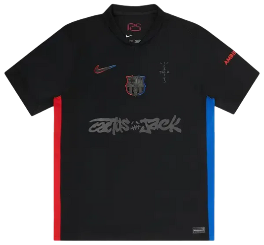 Barcelona X Travis Scott Black Away jersey 2025
