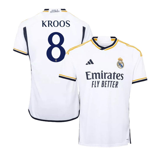 New Real Madrid Home Soccer Jersey 23/24 Men Toni Kroos