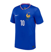 New France Home Soccer Jersey EURO 2024 Men Adult Kylian Mbappe