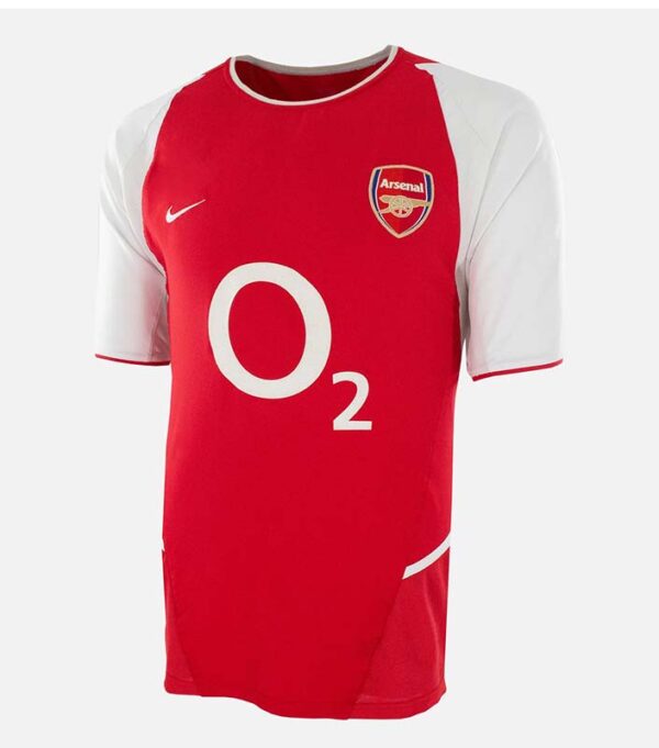 ARSENAL200204-1 Retro Arsenal Home Soccer Jersey 2002/2004 Men
