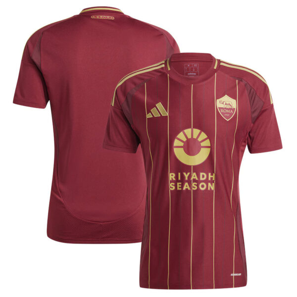 ASRomaHOME-1 New As Roma Home Soccer Jersey 24/25 Men