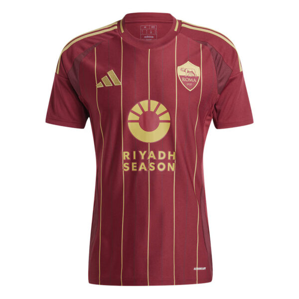 ASRomaHOME1-1 New As Roma Home Soccer Jersey 24/25 Men