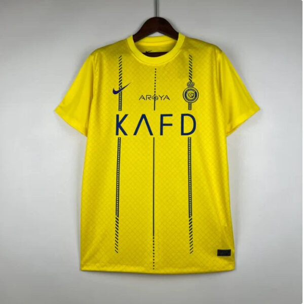Al-Nassr1 New Season Al-Nassr FC Home Soccer Jersey 2023/2024 Men Adult RONALDO
