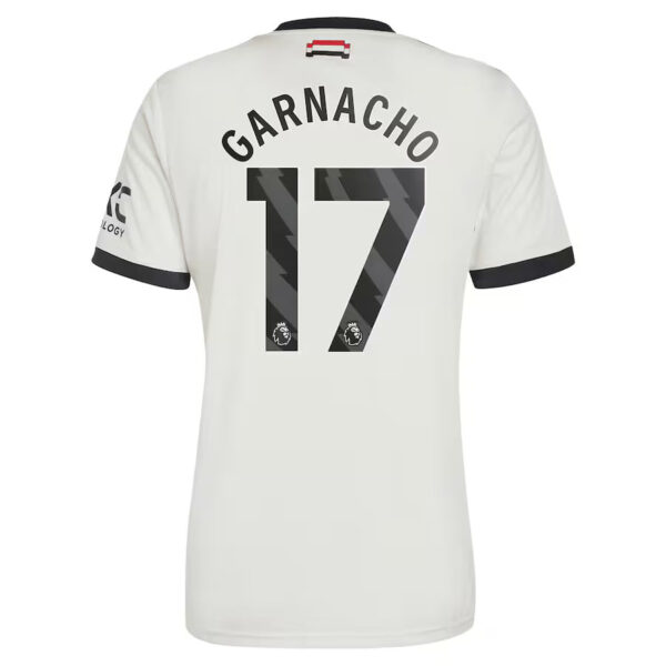 AlejandroGarnachothird2-1 Manchester United Third Soccer Jersey 24/25 Alejandro Garnacho