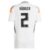 New Germany Home Soccer Jersey 2024 Men Antonio Rudiger