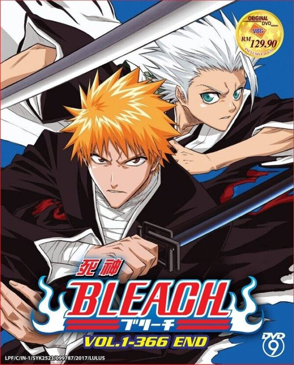 BLEACH.jpg Anime DVD Bleach Series Collection Boxset (Vol. 1-366 End) English Subtitle