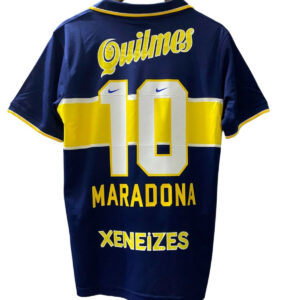 Retro Boca Juniors Home Soccer Jersey 1997/1998 Men Maradona