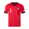New Portugal Home Soccer Jersey EURO 2024 Men Bruno Fernandes