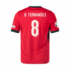 New Portugal Home Soccer Jersey EURO 2024 Men Bruno Fernandes