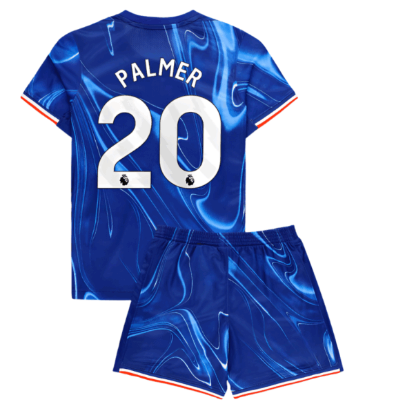 COLEPALMERkids-1 New Chelsea Home Soccer Jersey 24/25 Kids Palmer