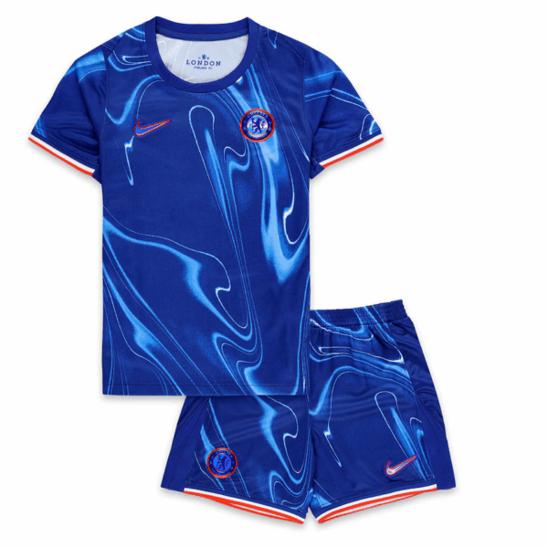 COLEPALMERkids1-1 New Chelsea Home Soccer Jersey 24/25 Kids Palmer