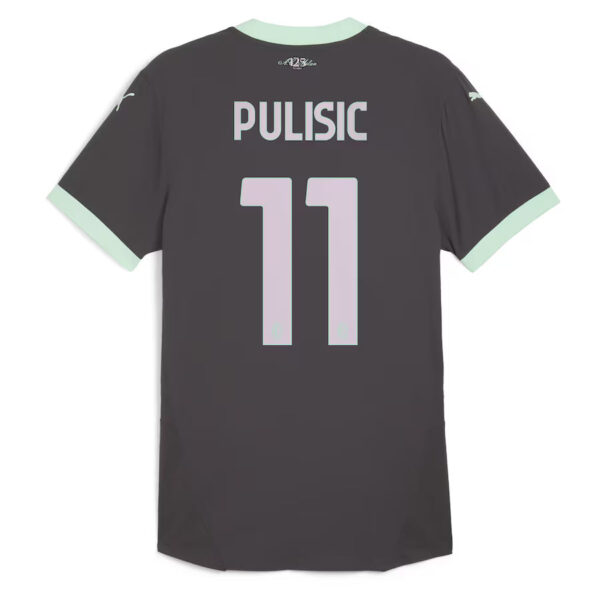 ChristianPulisicACMilanthird2-1 Christian Pulisic Ac Milan Third Jersey 24/25