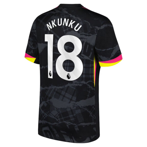 ChristopherNkunkuthird2-1 Chelsea Third Soccer Jersey 24/25 Men Christopher Nkunku