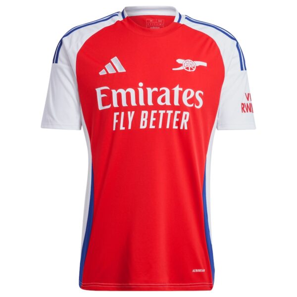 DeclanRicehome1 New Arsenal Home Soccer Jersey 24/25 Men Declan Rice