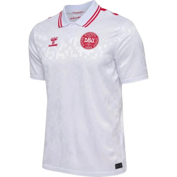 DenmarkAway2 New Denmark Away Soccer Jersey EURO 2024 Men