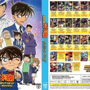 Anime Dvd Detective Conan Movies Collection English sub All region
