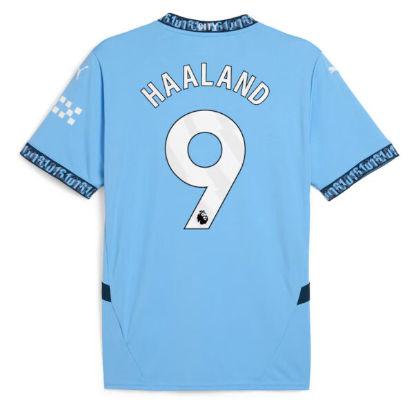 ErlingHaalandhome2 New Manchester City Home Soccer Jersey 24/25 Men Erling Haaland