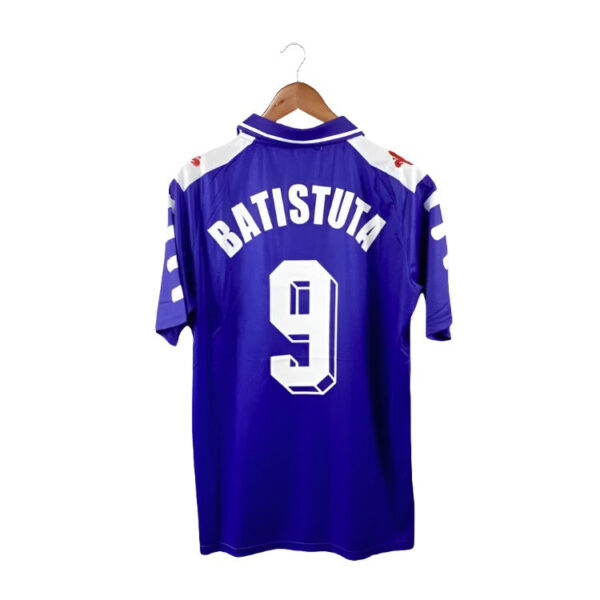 FIORENTINA199899HOMEXBATISTUTA-1 Fiorentina 1998/99 Home Jersey Gabriel Batistuta