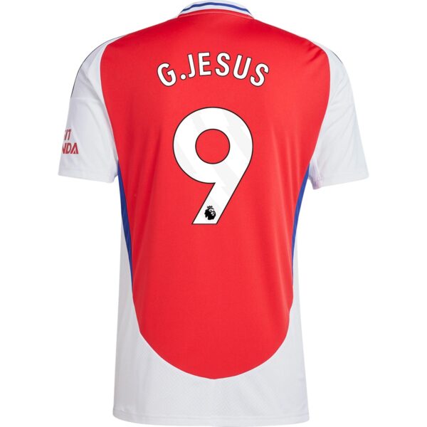 GabrielJesushome-1 New Arsenal Home Soccer Jersey 24/25 Men Gabriel Jesus