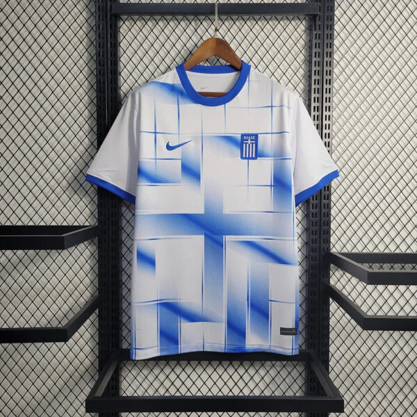 Greece New Greece Home Soccer Football Jersey 2023/2024 Men