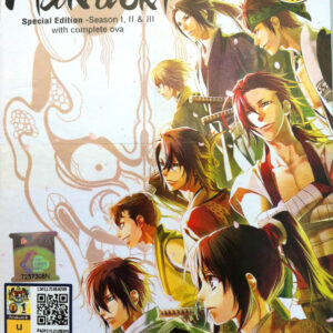 DVD Anime Hakuoki Hakuouki Complete Season 1, 2 & 3 with OVA English Subtitle