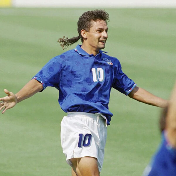 ITALY1994HOMEXBAGGIO2-1 Italy Home 1994 Jersey Roberto Baggio