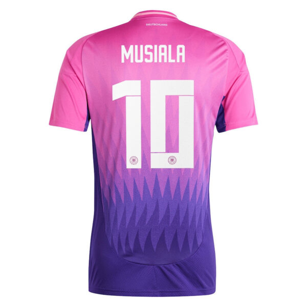 JamalMusialaawaygermany2 New Germany Away Soccer Jersey EURO 2024 Men Jamal Musiala