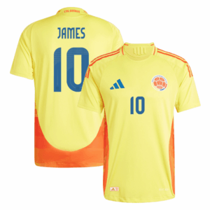 New Colombia Home Soccer Jersey 2024 Men James Rodriguez