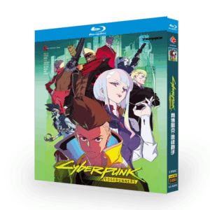 2022 Japanese Drama Cyberpunk: Edgerunners Blu-ray Free Region English Sub Box