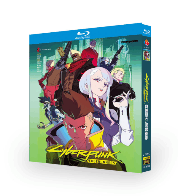JapaneseDramaCyberpunk.png 2022 Japanese Drama Cyberpunk: Edgerunners Blu-ray Free Region English Sub Box