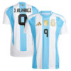 New Argentina Home Soccer Jersey 2024 Men Julian Alvarez