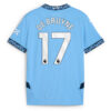 New Manchester City Home Soccer Jersey 24/25 Men Kevin De Bruyne