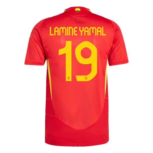 LamineYamalhome1-1 New Spain Home Soccer Jersey EURO 2024 Men Lamine Yamal