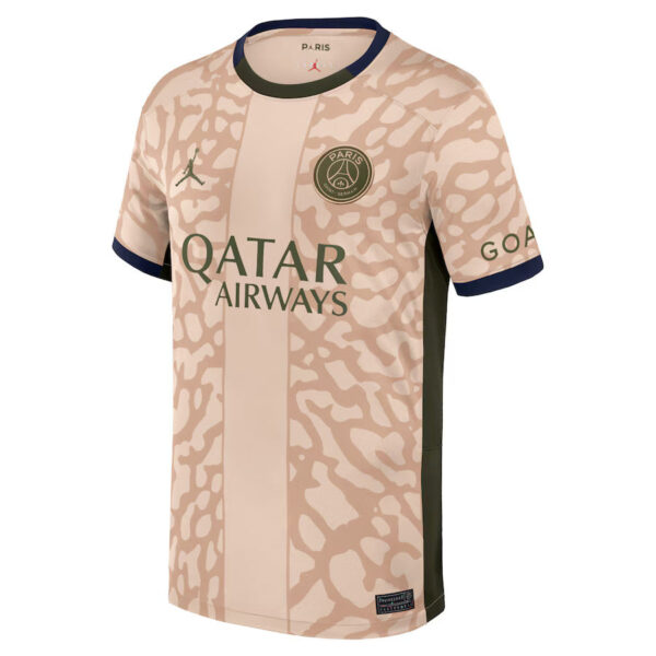 LeeKangInfourth23241-1 Paris Saint-Germain Fourth Soccer Jersey x jordan 23/24 Men Lee Kang-in