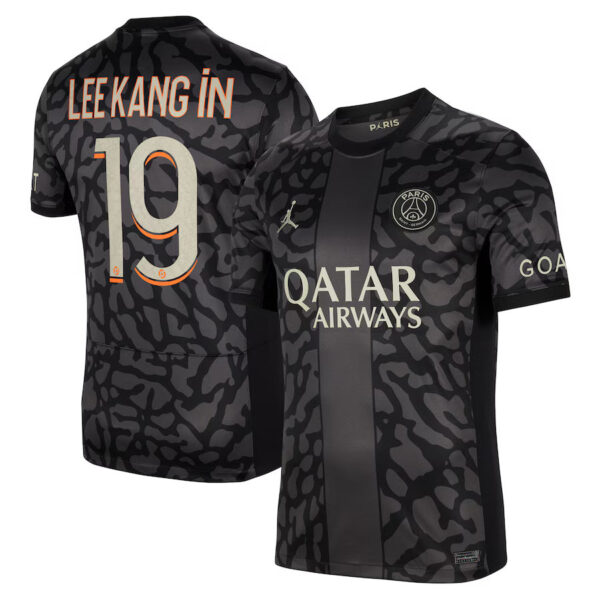 LeeKangInthird2324-1 Paris Saint-Germain Third Soccer Jersey x jordan 23/24 Men Lee Kang-in