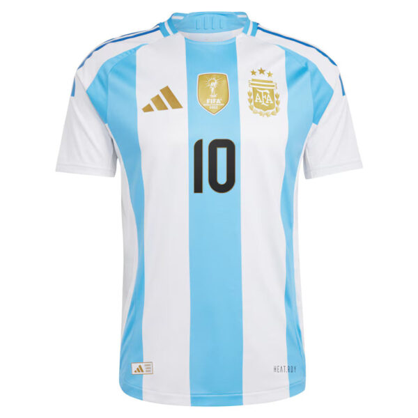 LionelMessihome1 New Argentina Home Soccer Jersey 2024 Men Lionel Messi