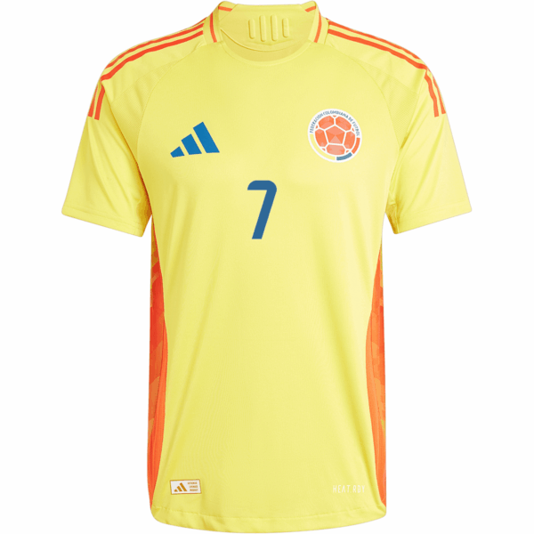 LuisDiaz2 New Colombia Home Soccer Jersey 2024 Men Luis Diaz