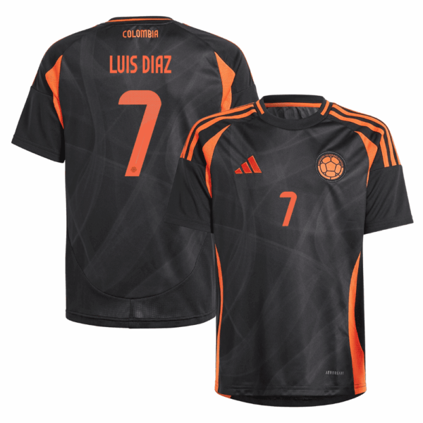 LuisDiazaway New Colombia Away Soccer Jersey 2024 Men Luis Diaz