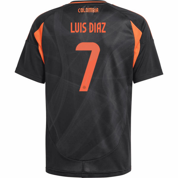 LuisDiazaway2 New Colombia Away Soccer Jersey 2024 Men Luis Diaz