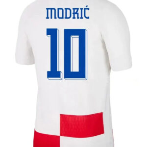 New Croatia Home Soccer Jersey EURO 2024 Men Modric