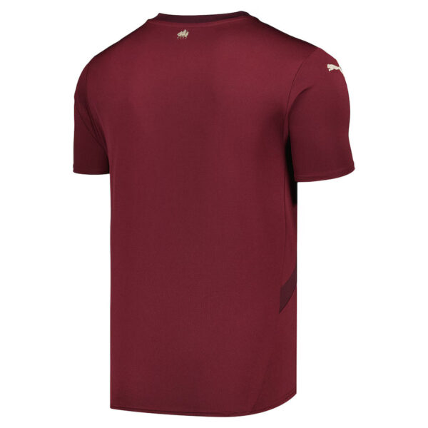 ManchesterCityburgundy2-1 New Manchester City away Soccer Jersey 24/25 Men