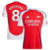 New Arsenal Home Soccer Jersey 24/25 Men Martin Odegaard