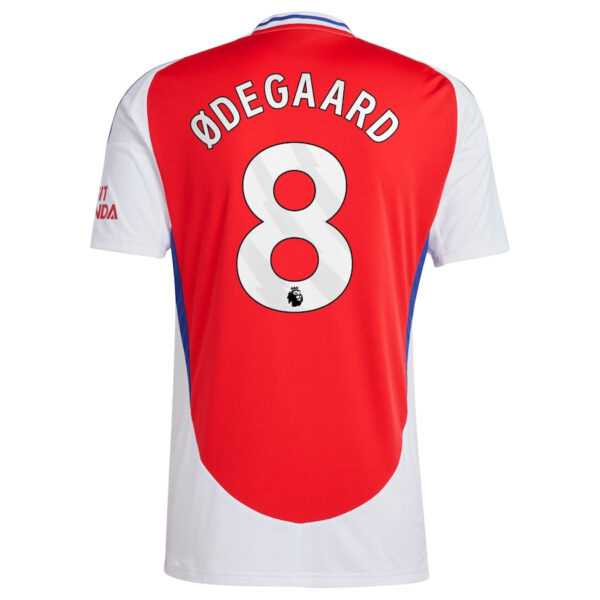 MartinOdegaardhome2 New Arsenal Home Soccer Jersey 24/25 Men Martin Odegaard