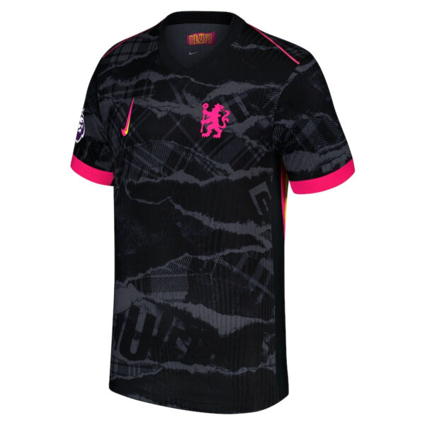 MoisesCaicedothird1-1 Chelsea Third Soccer Jersey 24/25 Men Moises Caicedo