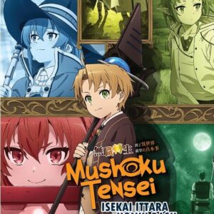 DVD Anime Mushoku Tensei Jobless Reincarnation Season 1+2 (1-23 End) English DUB