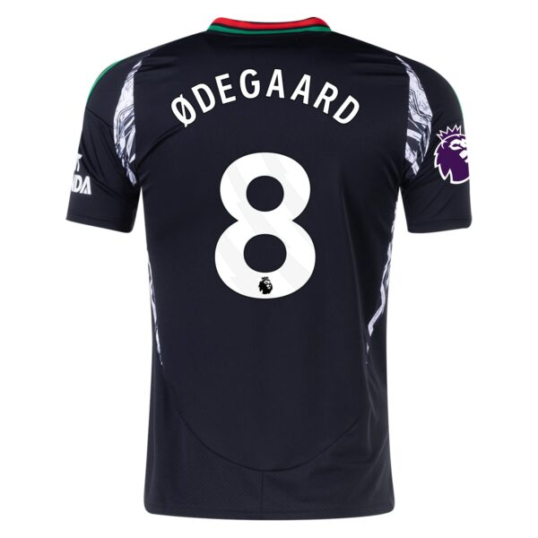 ODEGAARDaway-1 New Arsenal away Soccer Jersey 24/25 Men Martin Odegaard