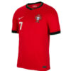New Portugal Home Soccer Jersey EURO 2024 Men Ronaldo