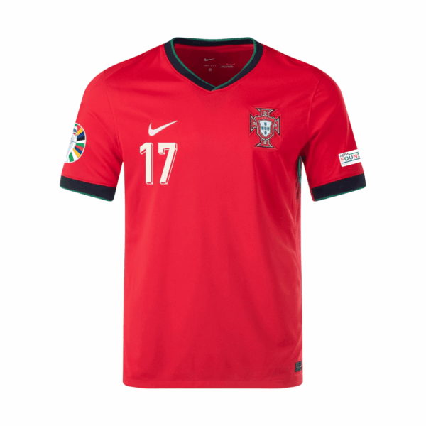 New Portugal Home Soccer Jersey EURO 2024 Men Rafael Leao