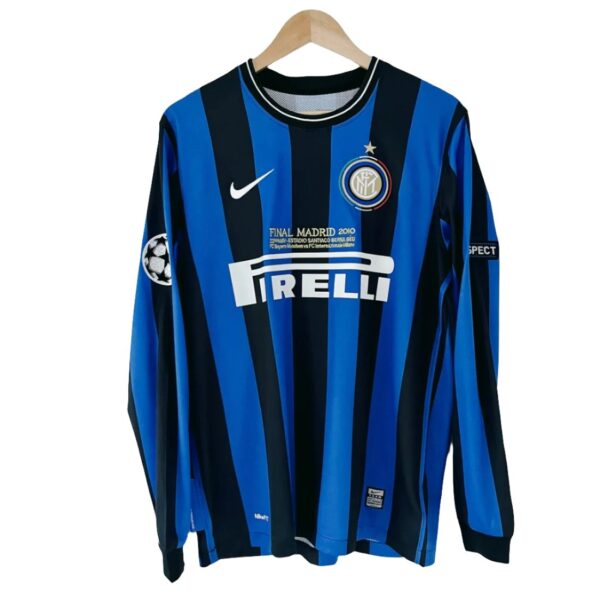RetroInterMilanShirt2010ChampionsLeagueFinal2-1 Inter Milan Champions league final 2010 Wesley Sneijder