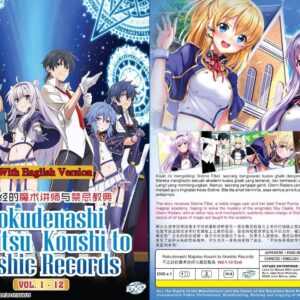 Anime Dvd English Dubbed  Rokudenashi Majutsu Koushi (1-12End) All region